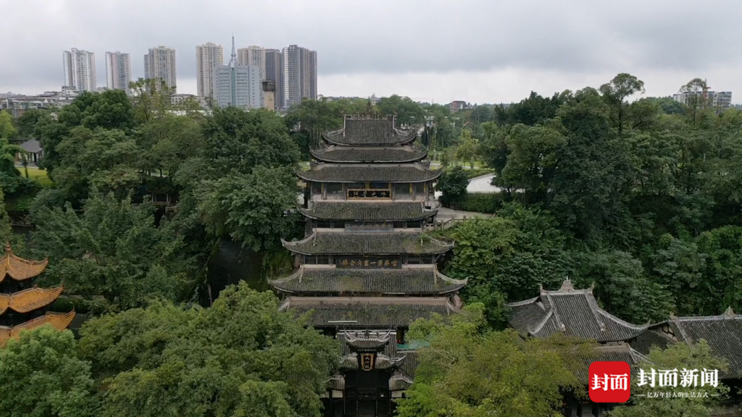 重庆潼南大佛寺外景