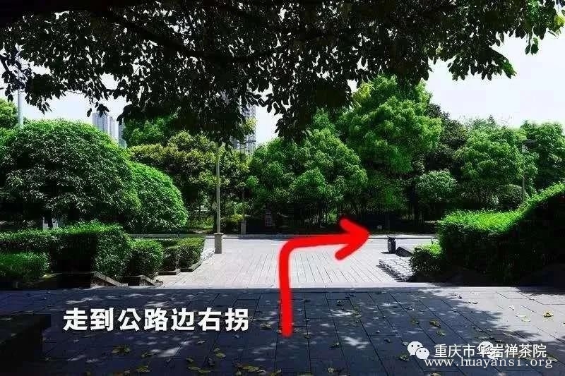 重庆华岩禅茶院线路图